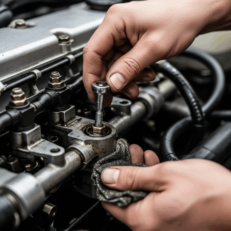 Professional photograph related to: Where Is the Bleed Screw on a Diesel Engine? How to Bleed Your M