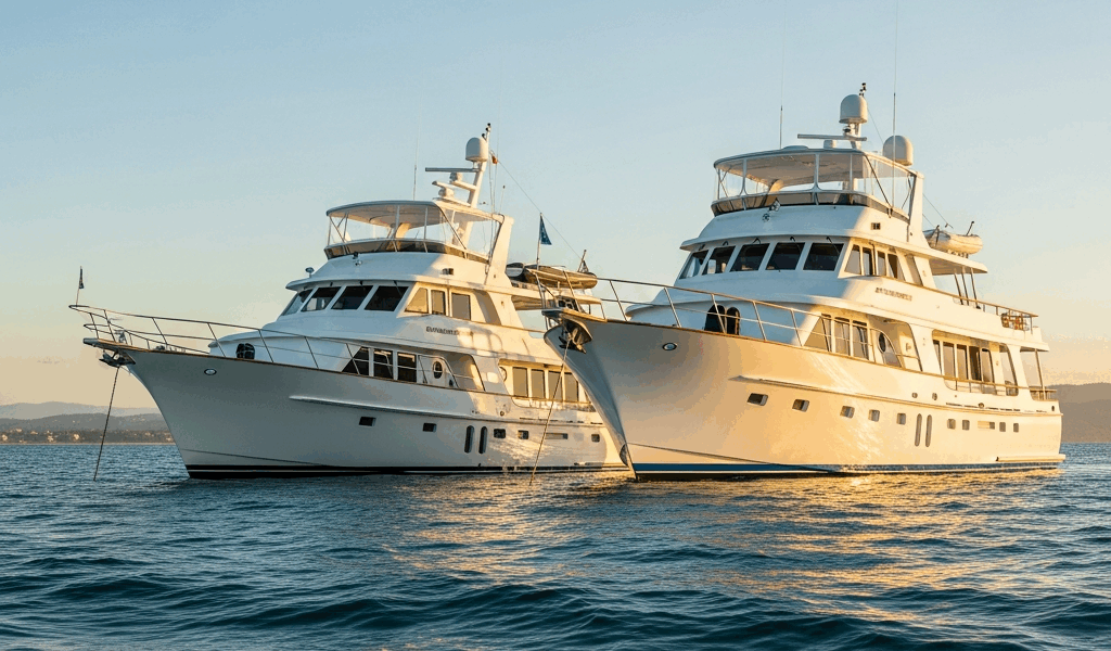 Nordhavn 40 vs Kadey-Krogen 42 for Blue Water Cruising