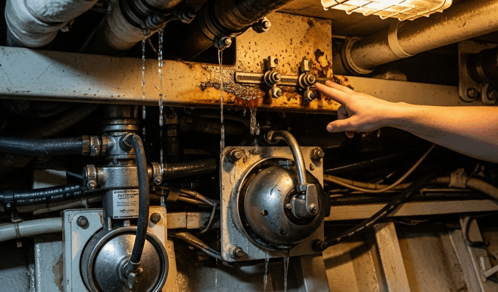 Trawler Engine Room Flooding Prevention and Response