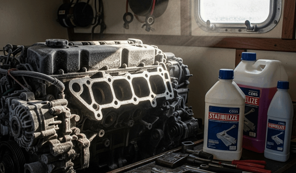 How to Winterize a Trawler Diesel Engine Properly