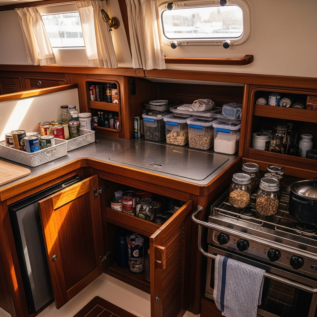 Trawler Galley Design for Extended Cruising Comfort
