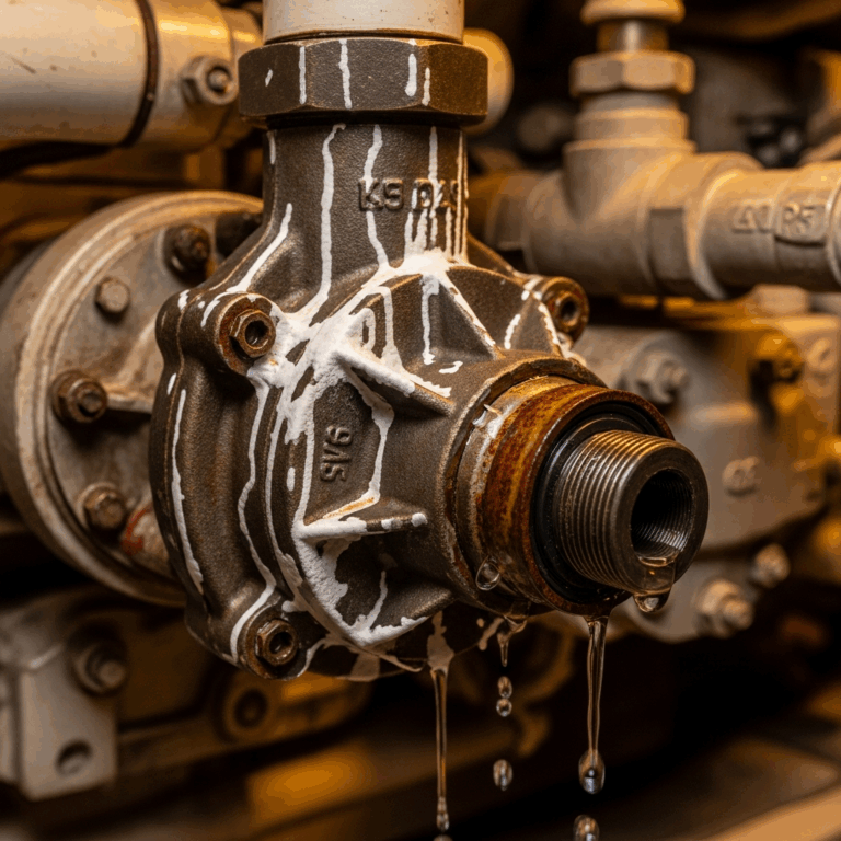 Trawler Raw Water Pump Failure Signs and Replacement