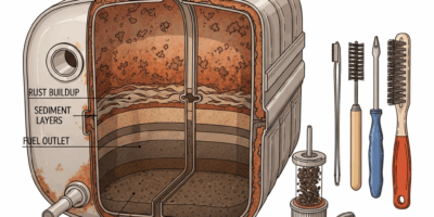 Great Loop Trawler Fuel Tank Corrosion Prevention