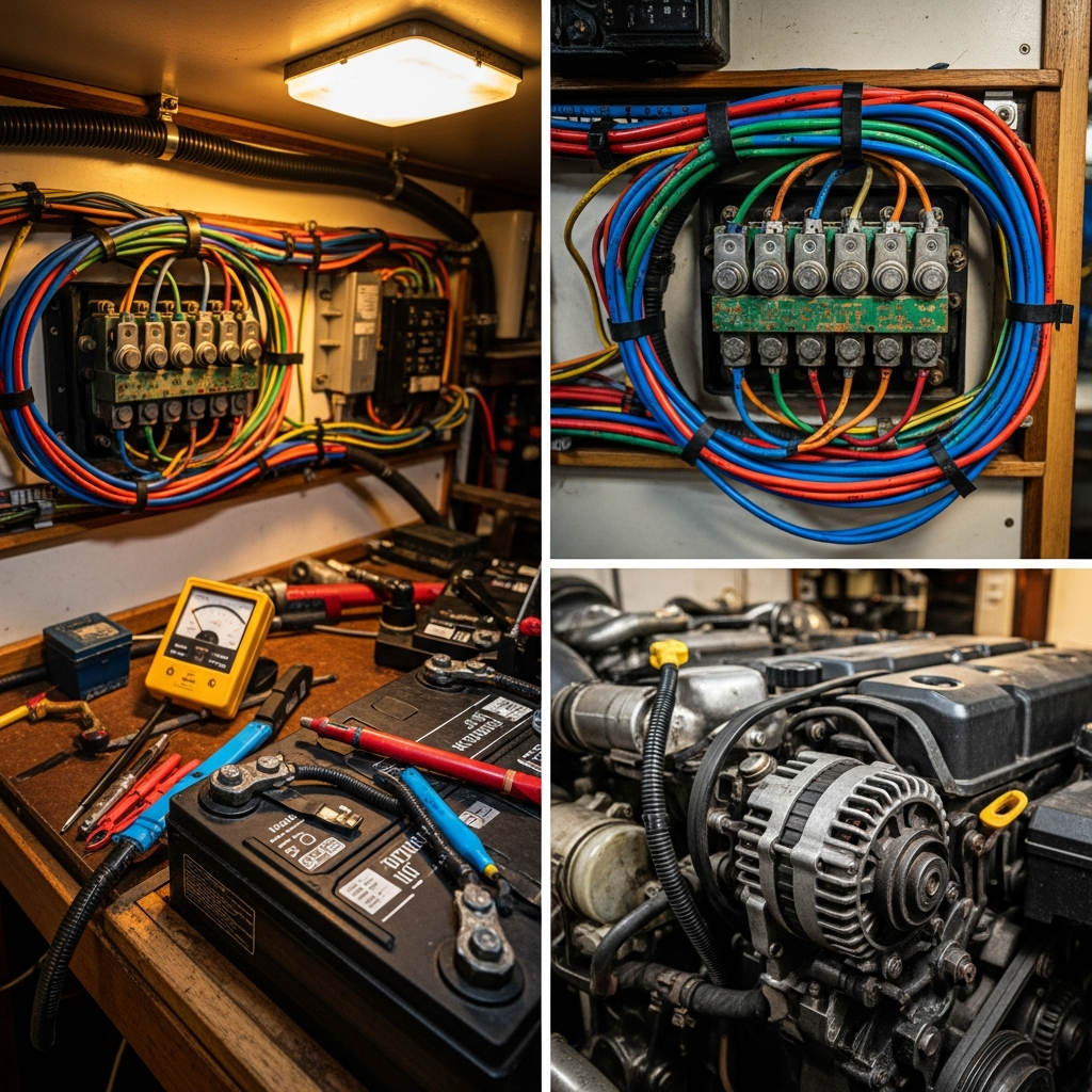 Trawler Electrical System Failures During Long Passages