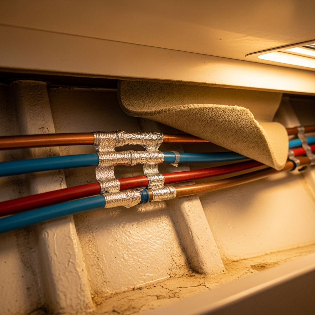 Trawler Galley Plumbing Freeze Prevention Great Loop